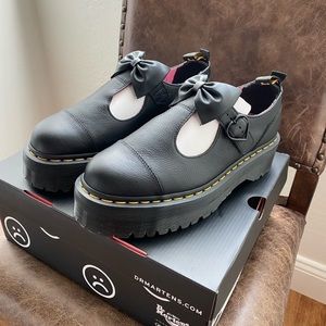 Lazy Oaf and Dr.Martens Leather Mary Janes